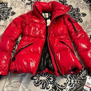 SAM. Red Puffer Jacket
